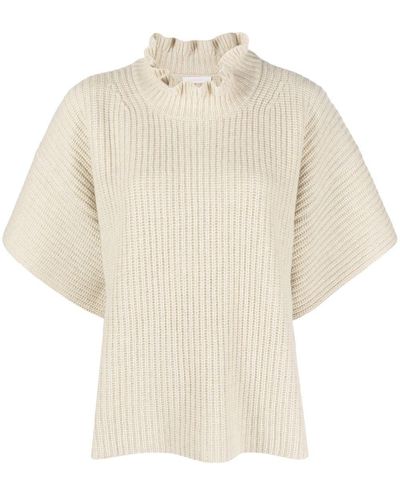 See By Chloé Short-sleeve Sweater - White