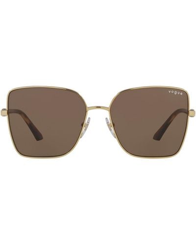 Vogue Eyewear Oversized-frame Sunglasses - Brown