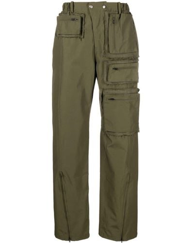 ANDERSSON BELL Mid-rise Cargo Pants - Green