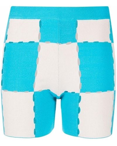 Jacquemus Shorts cotone - Blu
