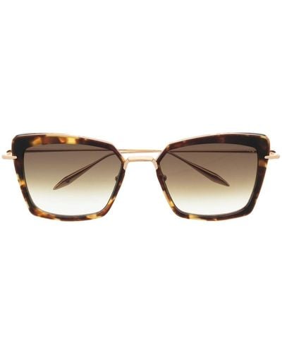 Dita Eyewear Perplexer Square-frame Sunglasses - Brown
