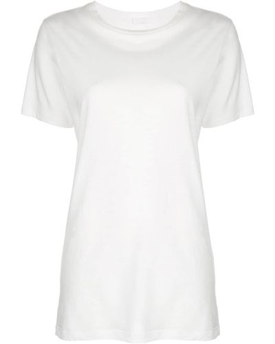 Wardrobe NYC T-Shirt mit lockerem Schnitt - Weiß