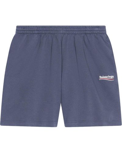 Balenciaga Political Campaign Joggingshorts - Mehrfarbig