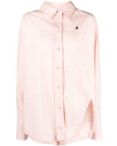 The Attico Camisa Diana oversize - Rosa