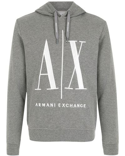 Armani Exchange プルオーバー パーカー - グレー
