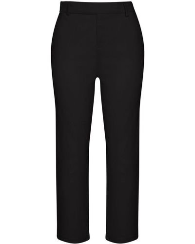 UMA | Raquel Davidowicz High-waisted Tailored Trousers - Black