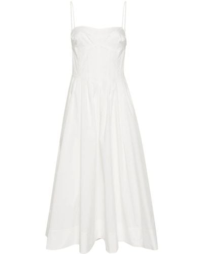 Jonathan Simkhai Kittiya Cotton Midi Dress - White