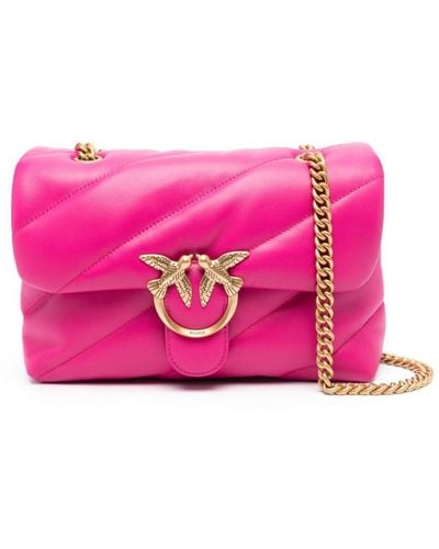 Pinko Classic Love Puff Cross Body Bag - Pink