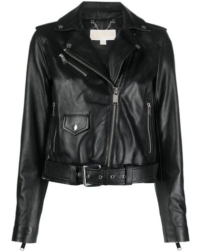 MICHAEL Michael Kors Leather jackets for Women | Online Sale up to 75% off  | Lyst