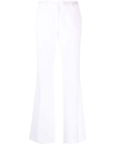 Michael Kors Haylee Tailored Straight-leg Trousers - White