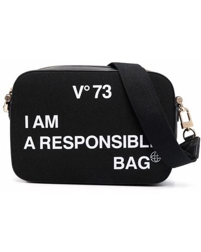 V73 Responsability Shoulder Bag - Black