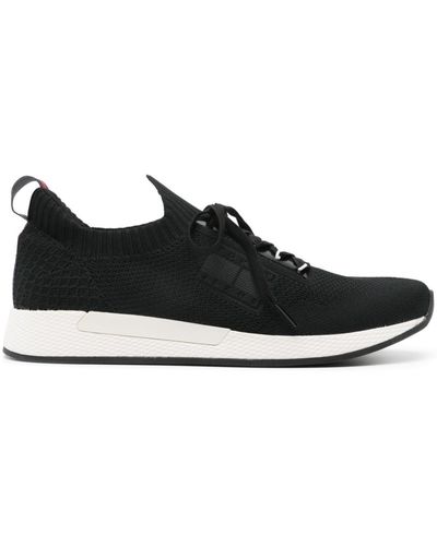 Tommy Hilfiger Elevated Knitted Trainers - Black