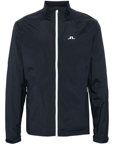 J.Lindeberg Ash Zip-up Lightweight Jacket - Blue