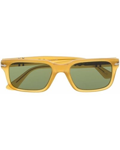 Persol Gafas de sol con montura cuadrada - Amarillo