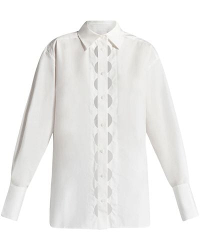 Shona Joy Josephine Hemd aus Bio-Baumwolle - Weiß