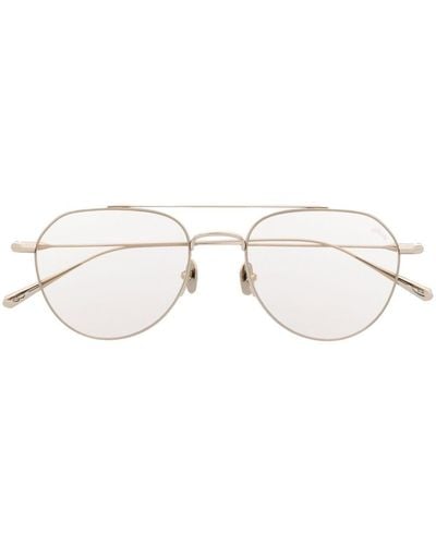 Brioni Klassische Pilotenbrille - Mettallic