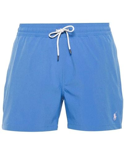 Polo Ralph Lauren Short de bain à motif Polo Pony - Bleu