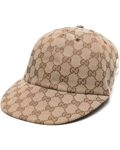 Gucci GG Cotton Canvas Baseball Hat - Natural