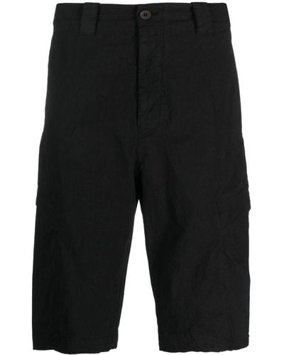 Transit Bermudas con acabado fruncido - Negro