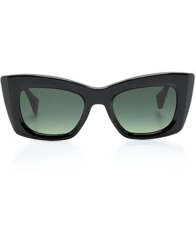Gigi Studios Ophra Rectangular Sunglasses - Green