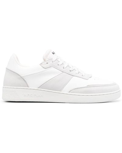 A.P.C. Plain Low-top Sneakers - White