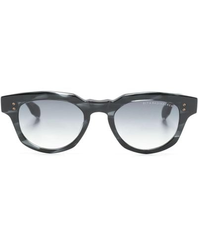 Dita Eyewear Radihacker Geometric-frame Sunglasses - Black