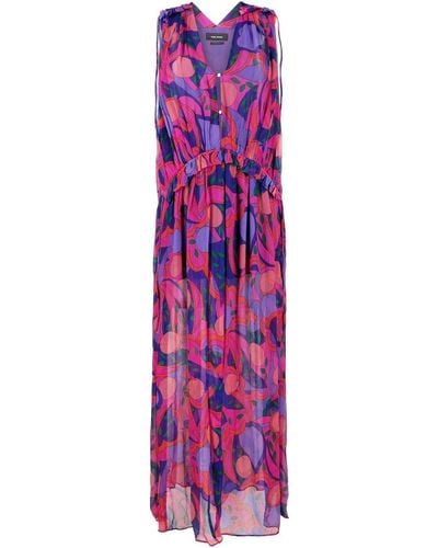 Isabel Marant Kleid mit abstraktem Muster - Pink