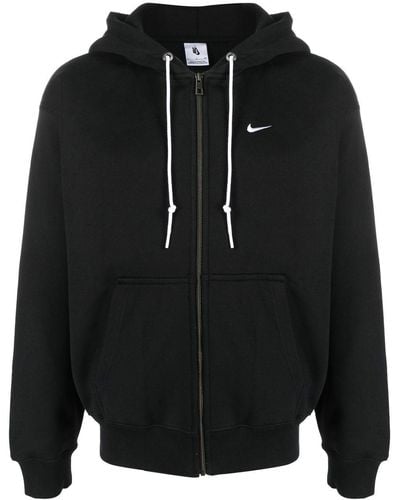 Nike Sweat zippé Solo à capuche - Noir