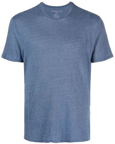 Majestic Filatures Round-neck Short-sleeved T-shirt - Blue