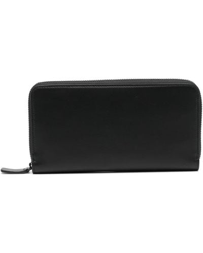 Common Projects Logo-stamp Leather Wallet - Black