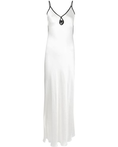 Bec & Bridge Cedar City Satin-finish Dress - White