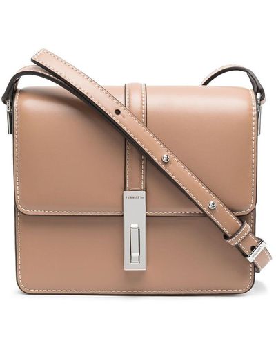 Calvin Klein Schultertasche mit Stickerei - Braun