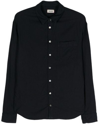 Zadig & Voltaire Tyrona Long-sleeve Shirt - Black