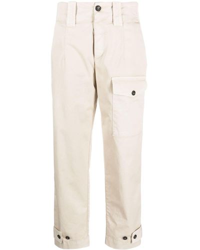 Pinko Pantaloni crop - Neutro