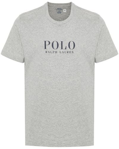 Polo Ralph Lauren T-shirt Met Logoprint - Grijs