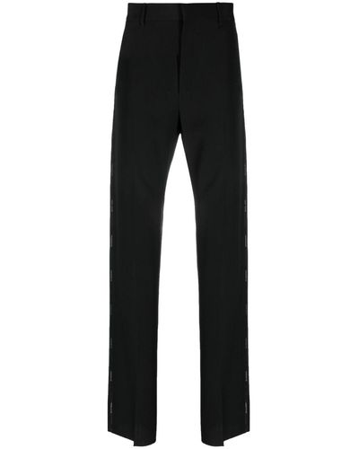 Givenchy Hose mit Logo-Streifen - Schwarz