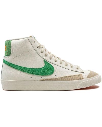 Nike Blazer Mid 77 Vintage Sail Stadium Green Sneakers - Grün