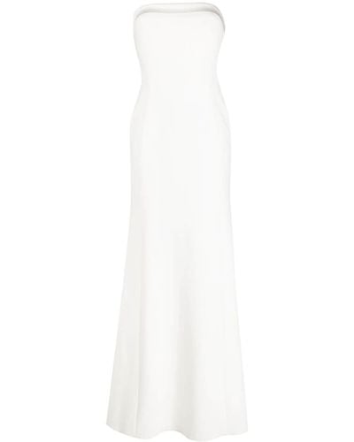 Jenny Packham Dorothy Strapless Maxi Dress - White