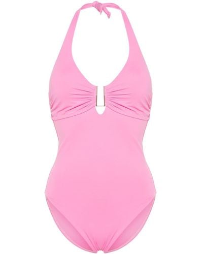 Melissa Odabash Tampa U-neck Swimsuit - Pink