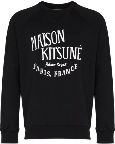 Maison Kitsuné ロゴ スウェットシャツ - ブラック