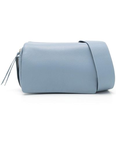 Sarah Chofakian Sassy Leather Crossbody Bag - Blue