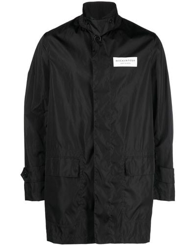 Mackintosh A-line Torrential Packable Coat - Black