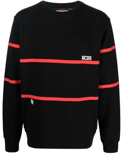 Gcds Sweater Met Logoprint - Zwart