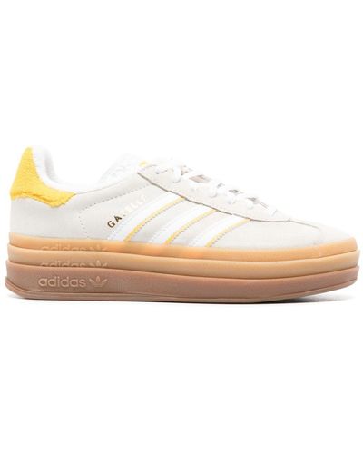 adidas Gazelle Layered-sole Trainers - Natural