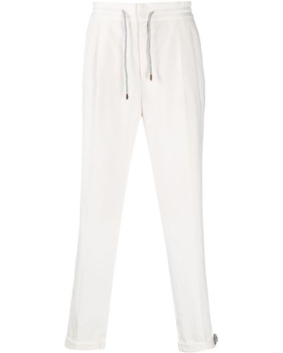 Brunello Cucinelli Pantalones holgados - Blanco