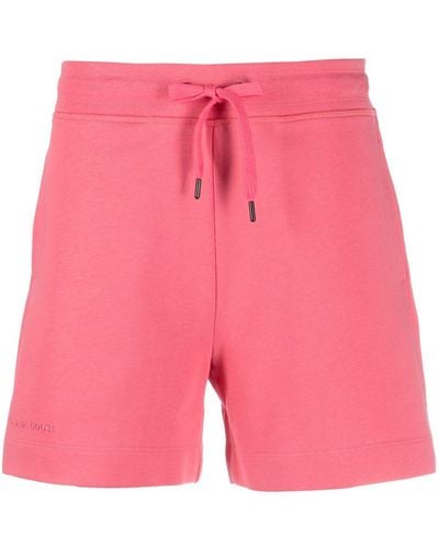 Canada Goose Drawstring-waist Track Shorts - Pink