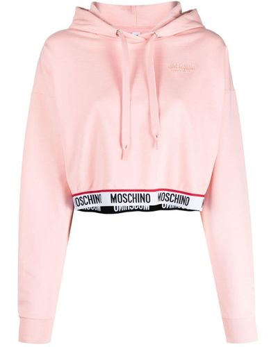Moschino ロゴ パーカー - ピンク