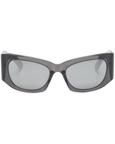 Balenciaga Butterfly-frame Sunglasses - Gray