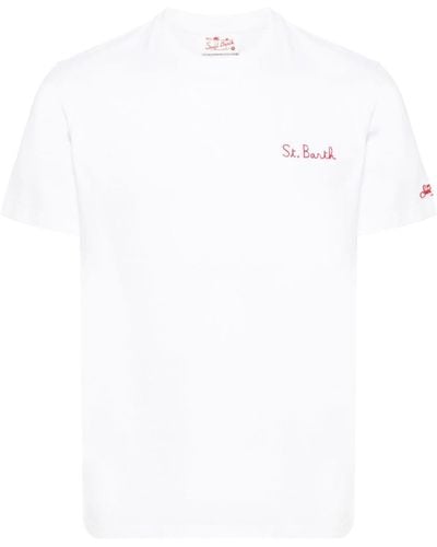Mc2 Saint Barth X The Simpsons Bart angel-print T-shirt - Weiß