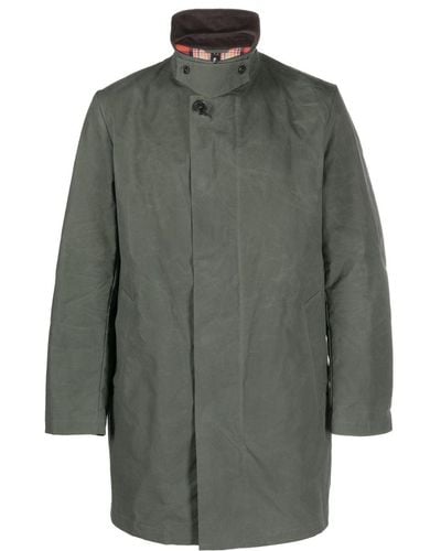Mackintosh Norfolk Long-sleeve Raincoat - Grey